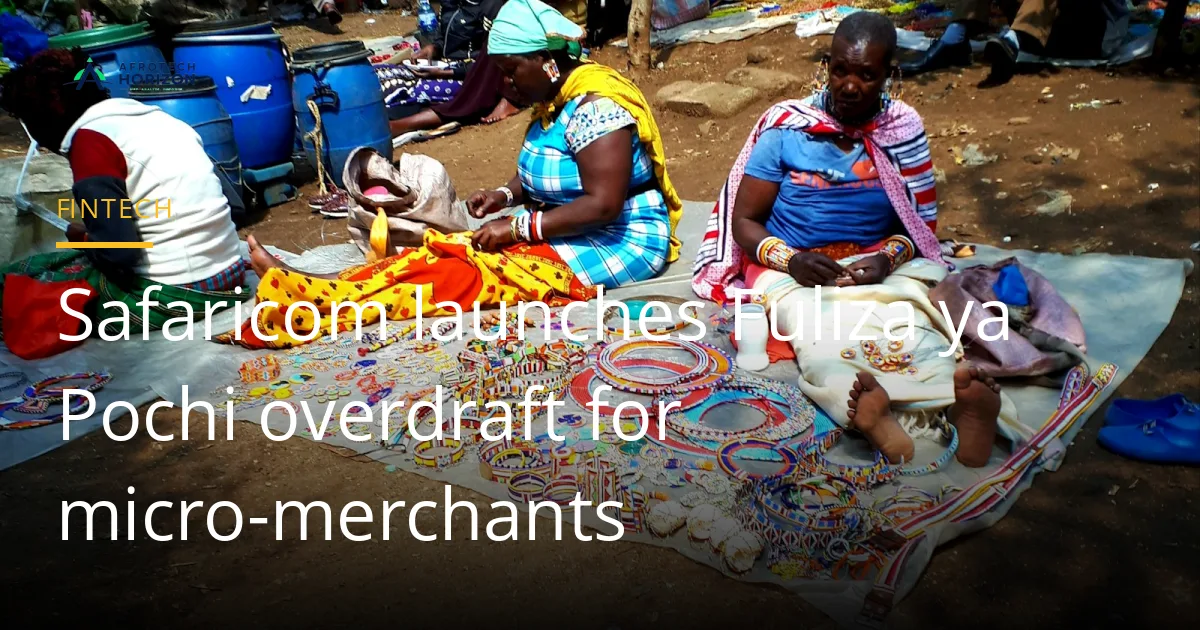 Women traders sitting with beadwork and goods laid out at the Maasai Market in Nairobi